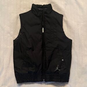 Jordan Black Zip-Up Vest